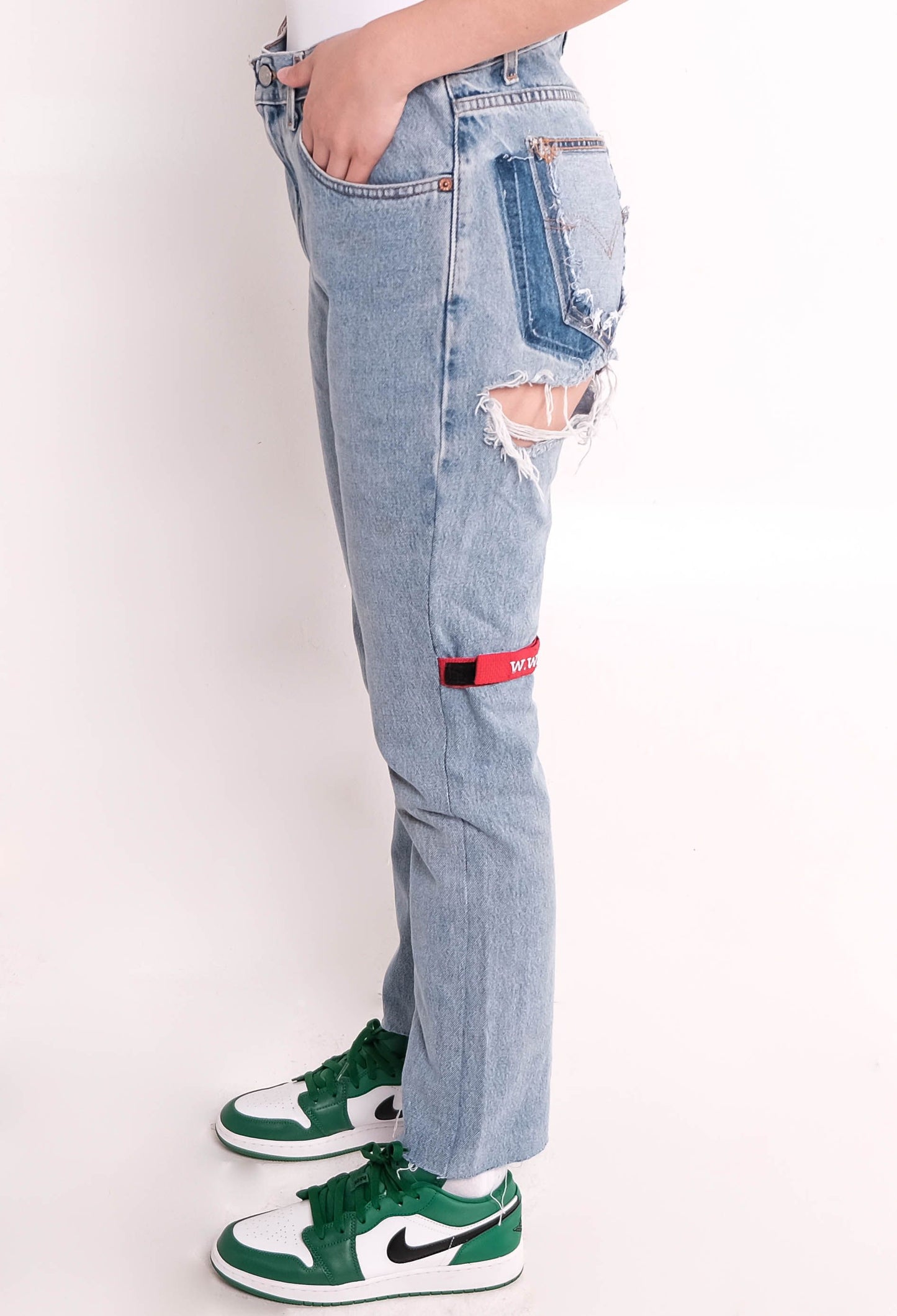 RIPPED CHEEK 505 LEVI DENIM - ALTAMAR.LIFE