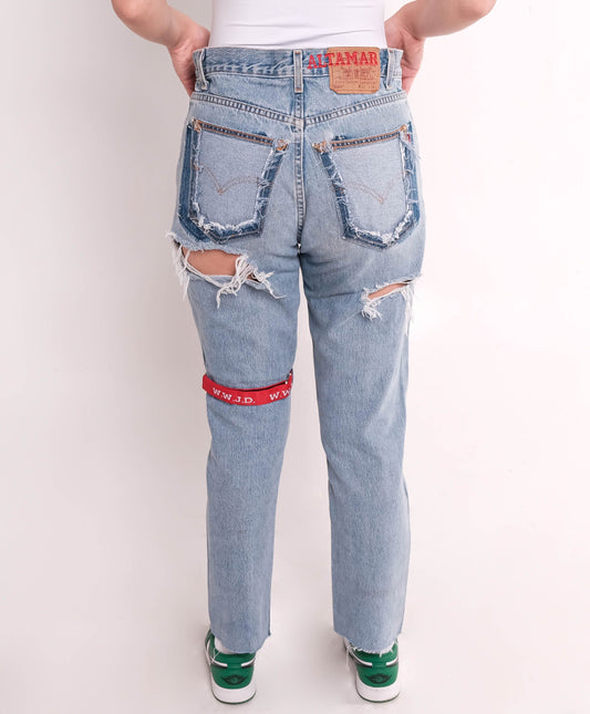 RIPPED CHEEK 505 LEVI DENIM - ALTAMAR.LIFE